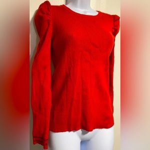 Red long sleeves Sweater